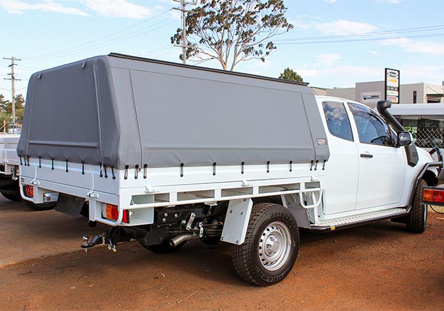 Ozmac ute tray canopy cover option