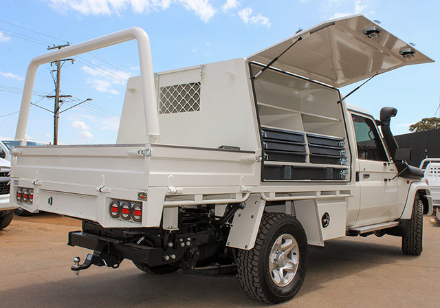 Ozmac Welding Industries custom ultility storage solution