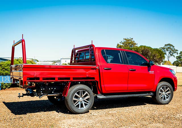 Ozmac Welding Industries welded steel ute tray