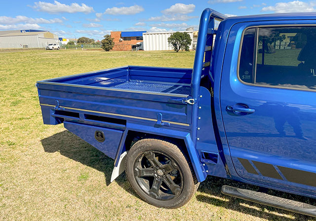 Ozmac Welding Industries ute tray colour matching option