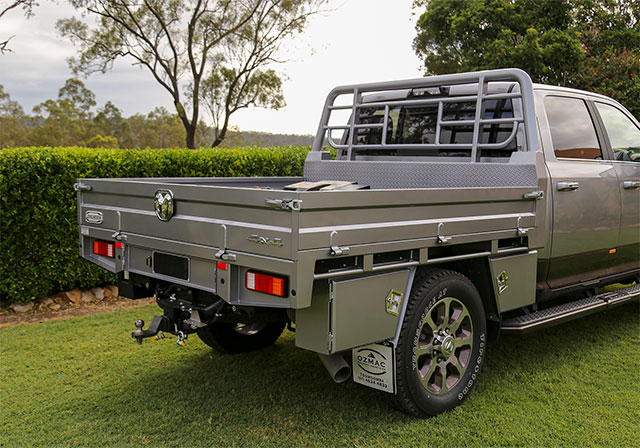 Ozmac Welding Industries welded steel ute tray