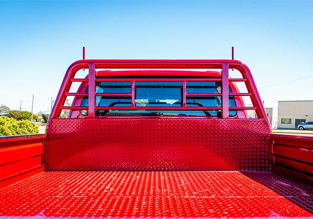 Ozmac Welding Industries welded steel ute tray